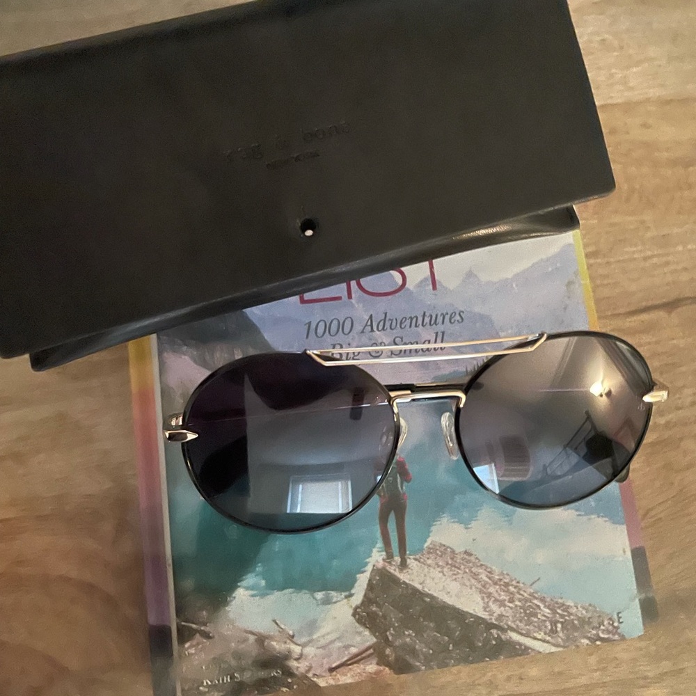 NWT Rag & Bone 59mm Round Sunglasses